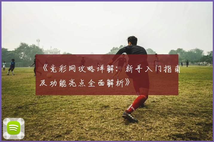 《竞彩网攻略详解：新手入门指南及功能亮点全面解析》